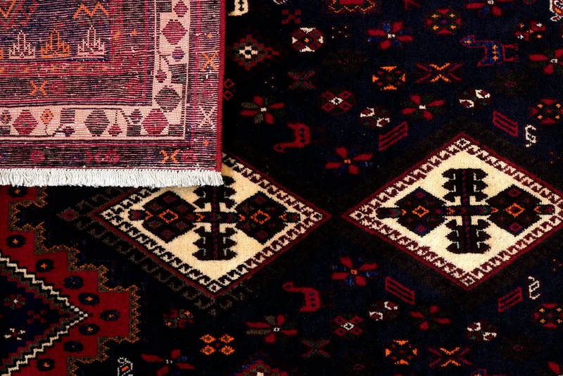Afshar · Handgeknüpft – Rot, 230x160 cm