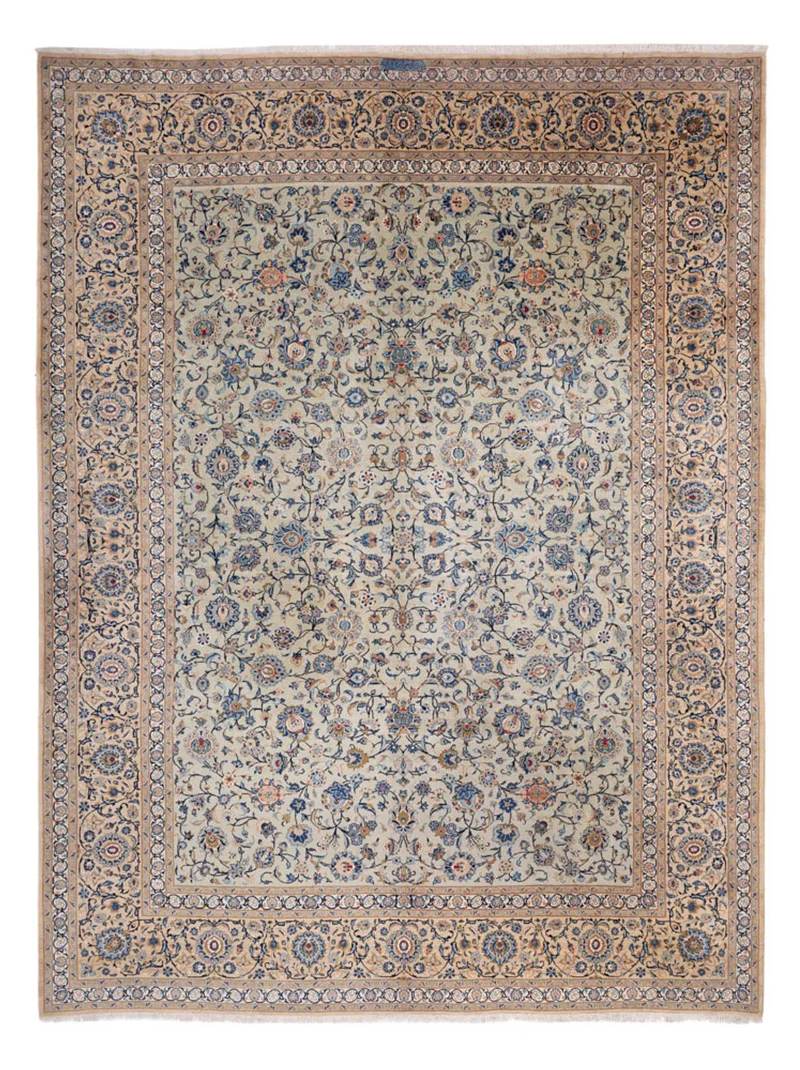 Keshan Teppich 303x403cm - Perserteppich - beige