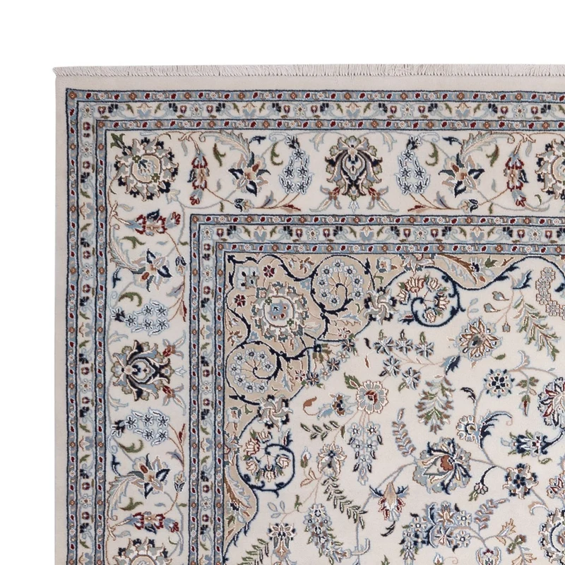Indo Nain Teppich 270x361cm - Orientteppich - creme