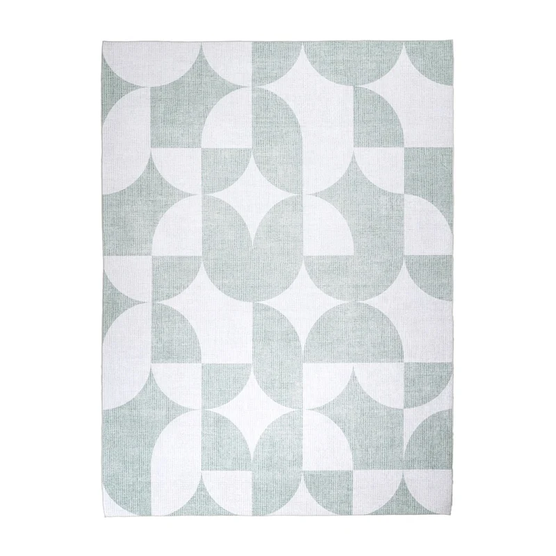 Gartenteppich Abstrakt - Groovy Tiles Grün