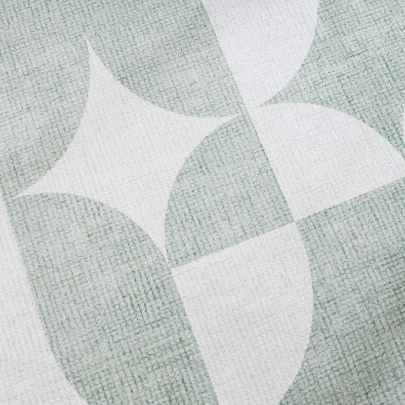 Gartenteppich Abstrakt - Groovy Tiles Grün
