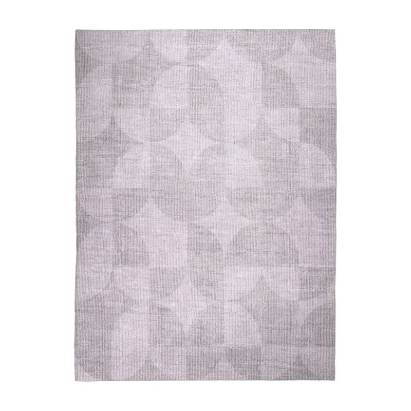 Gartenteppich Abstrakt - Groovy Tiles Grau