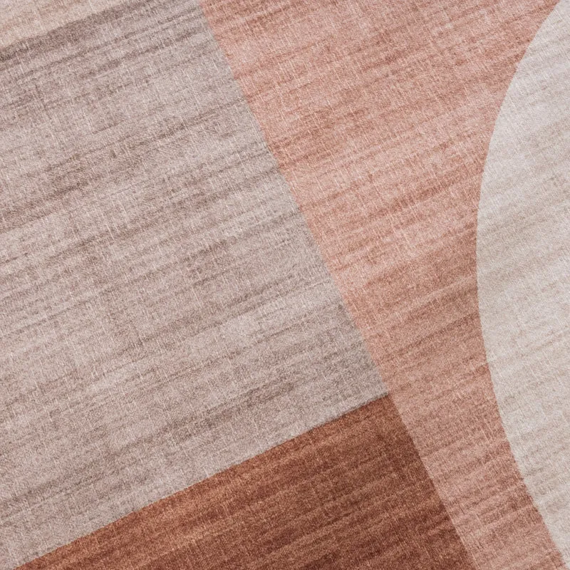 Gartenteppich Abstrakt - Groovy Shapes Creme Terra