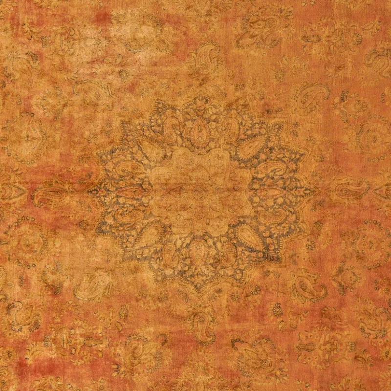 Vintage · Handgeknüpft – Gelb, 395x289 cm