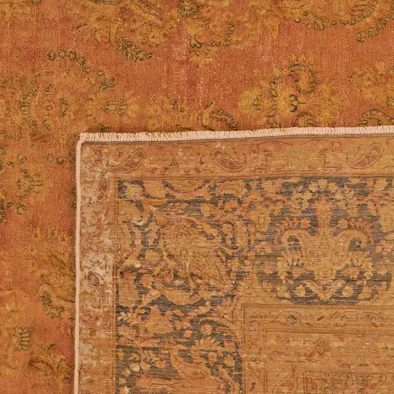 Vintage · Handgeknüpft – Gelb, 395x289 cm