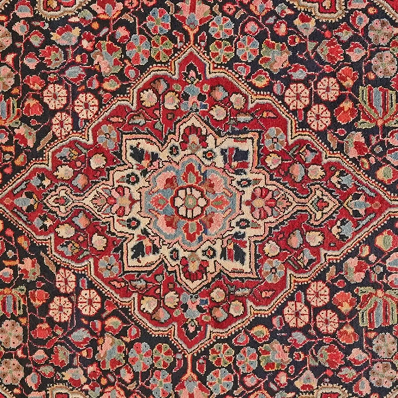 Djozan · Handgeknüpft – Blau, 198x131 cm
