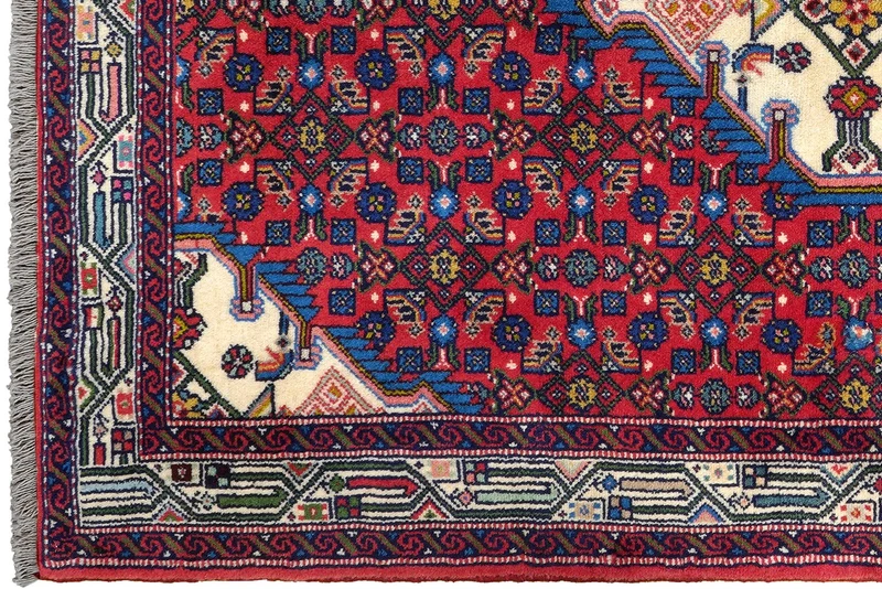 Assadabad · Handgeknüpft – Rot, 154x107 cm