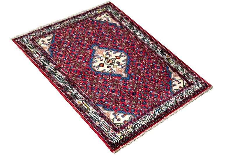 Assadabad · Handgeknüpft – Rot, 154x107 cm