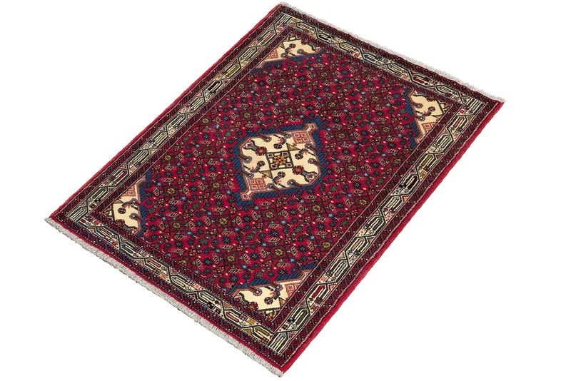 Assadabad · Handgeknüpft – Rot, 154x107 cm