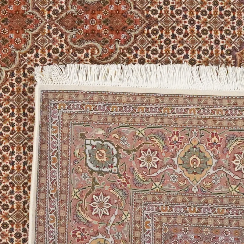 Tabriz 50 Raj · Handgeknüpft – Braun, 253x202 cm