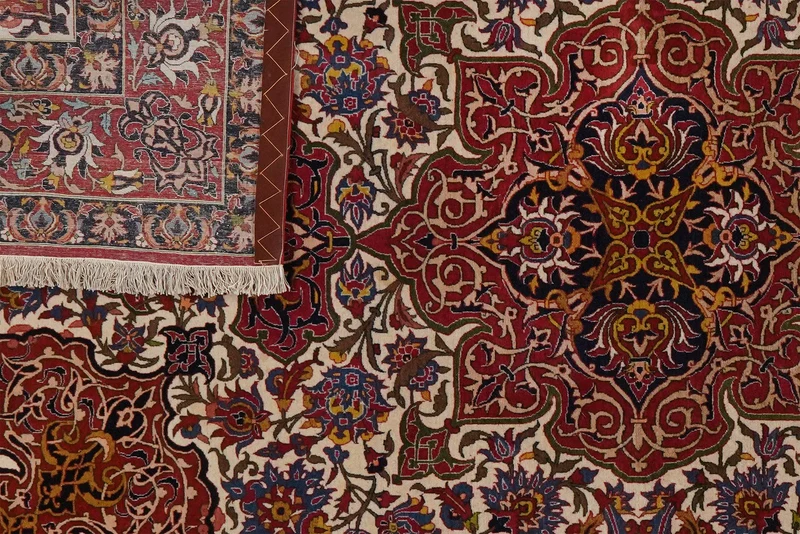 Isfahan · Handgeknüpft – Beige, 237x144 cm