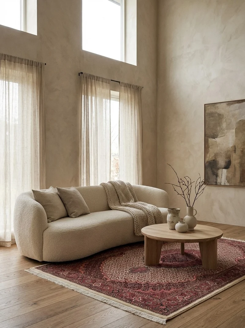 Bidjar Bookan · Handgeknüpft – Beige, 183x113 cm