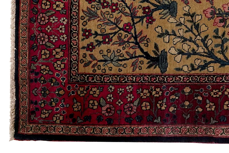 Tabriz Antique · Handgeknüpft – Beige, 190x143 cm