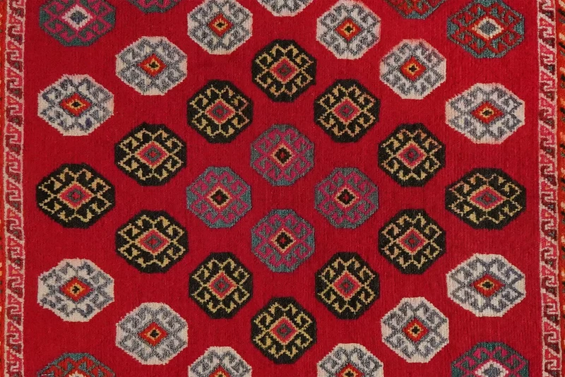 Gashgai · Handgeknüpft – Rot, 60x57 cm