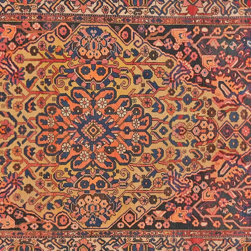 Bakhtiar · Handgeknüpft – Gelb, 293x161 cm