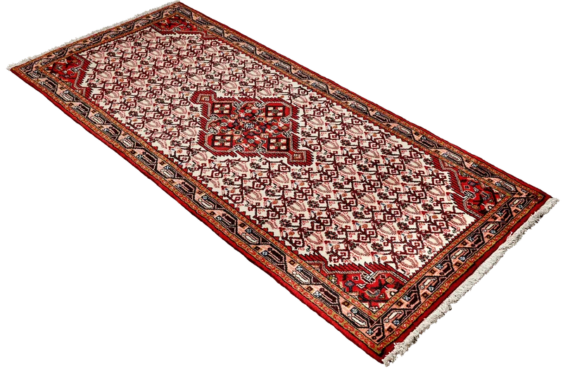 Assadabad · Handgeknüpft – Beige, 193x78 cm