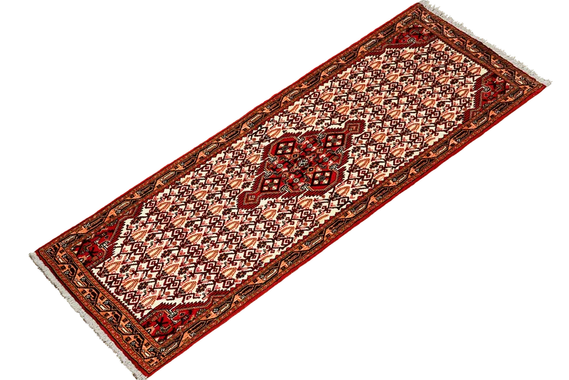 Assadabad · Handgeknüpft – Beige, 193x78 cm