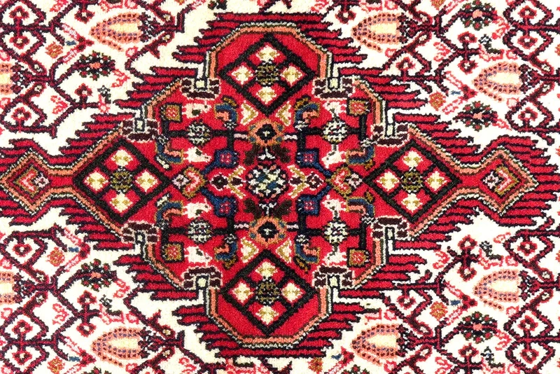 Assadabad · Handgeknüpft – Beige, 193x78 cm