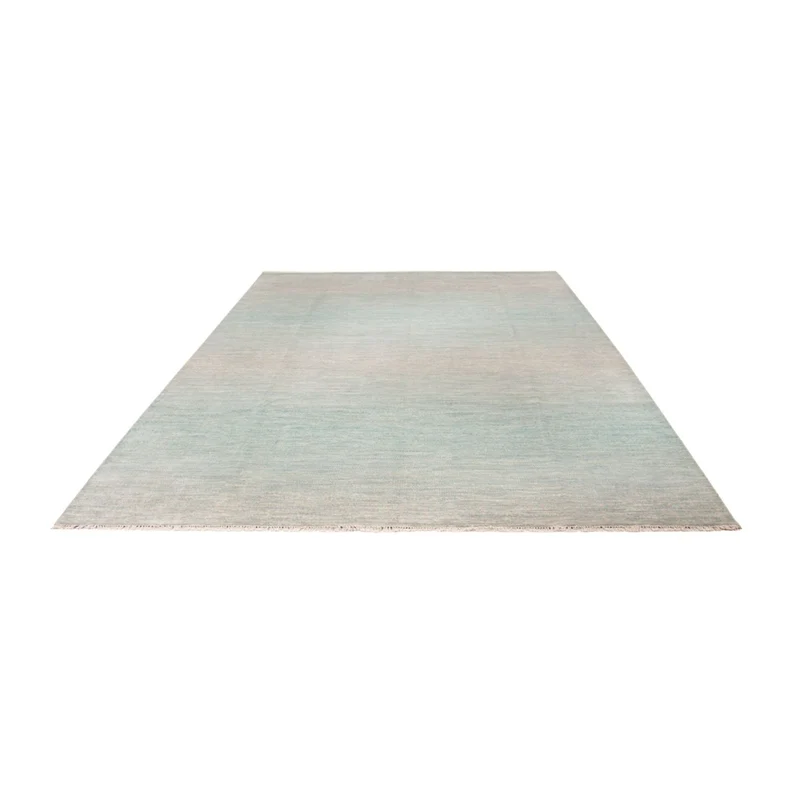 Designer Teppich 307x428cm - hellblau