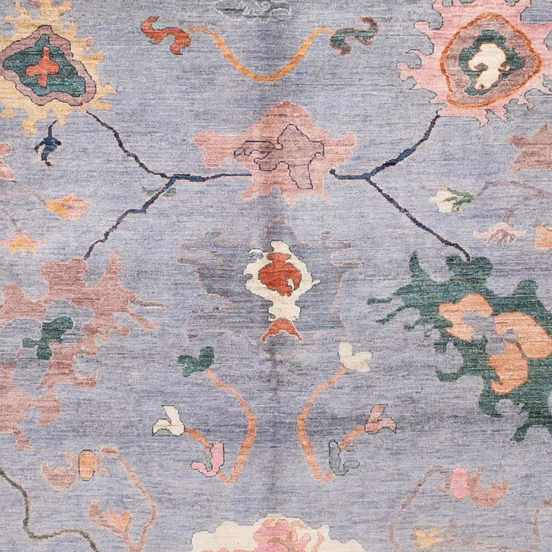 Ziegler Teppich - Usak - 300 x 397 cm - dunkelblau