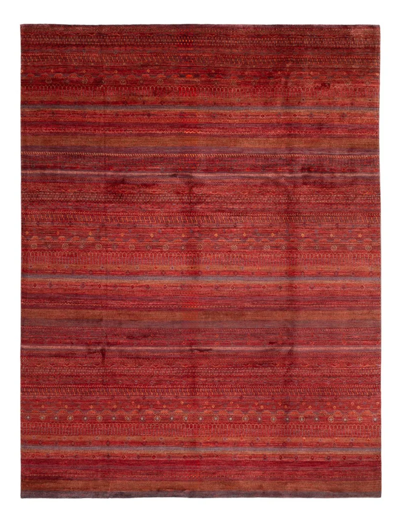 Ziegler Modern Teppich 302x398cm - Orientteppich - rot