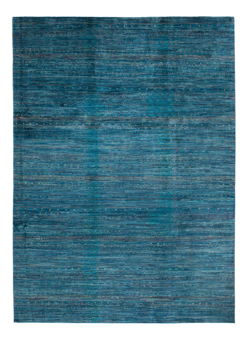 Ziegler Modern Teppich 255x352cm - Orientteppich - blau