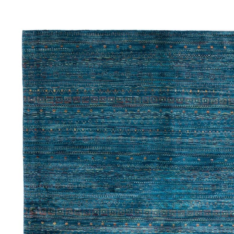 Ziegler Modern Teppich 255x352cm - Orientteppich - blau