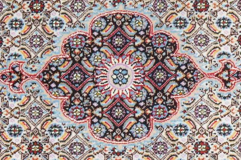 Moud Mahi · Handgeknüpft – Beige, 121x76 cm
