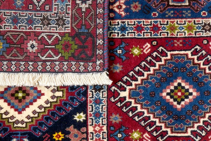 Yalameh · Handgeknüpft – Bunt, 133x82 cm