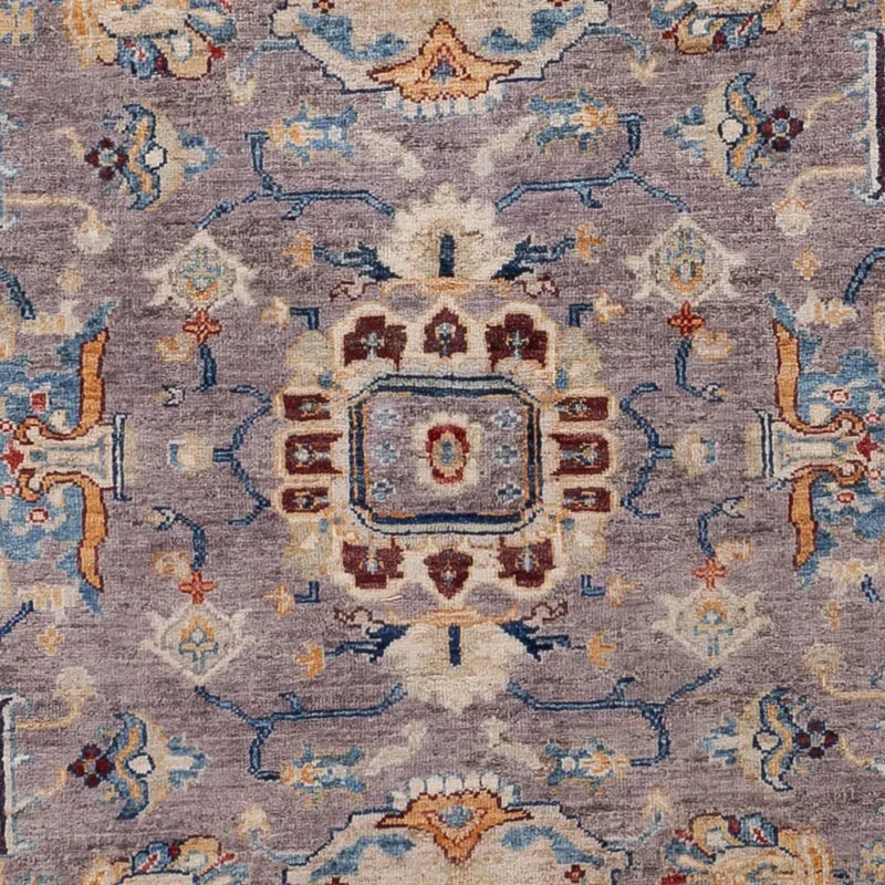 Usak Teppich 175x232cm - Orientteppich - dunkelrot