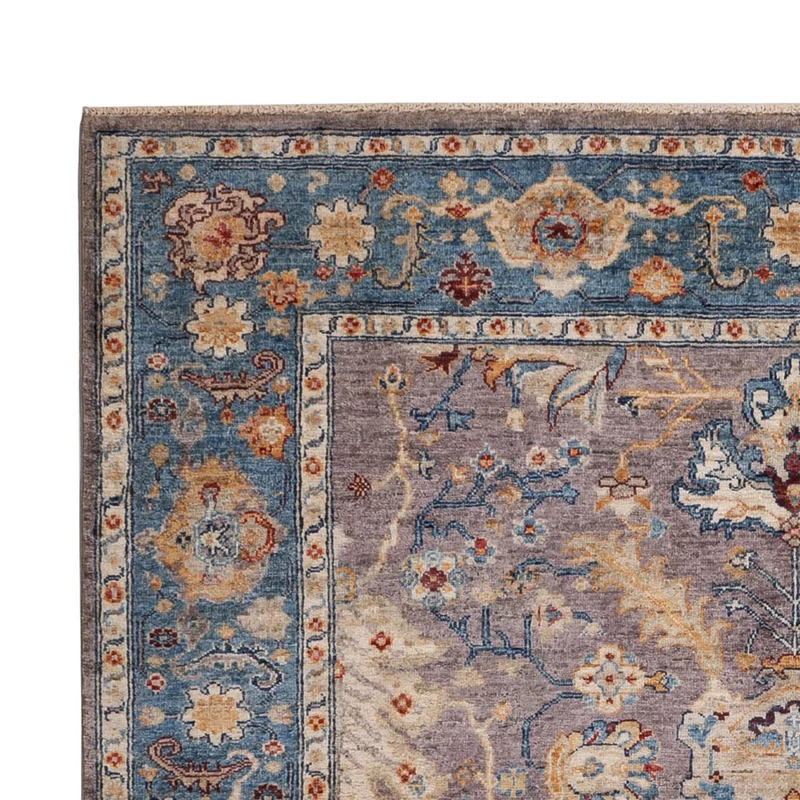 Usak Teppich 175x232cm - Orientteppich - dunkelrot