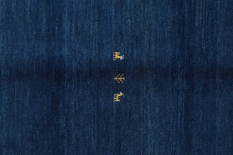 Gabbeh · Handgeknüpft – Blau, 201x158 cm