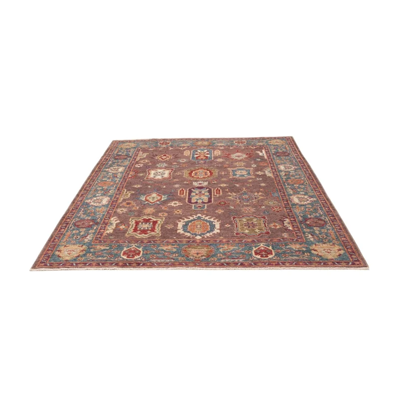 Usak Teppich 169x237cm - Orientteppich - dunkelbeige