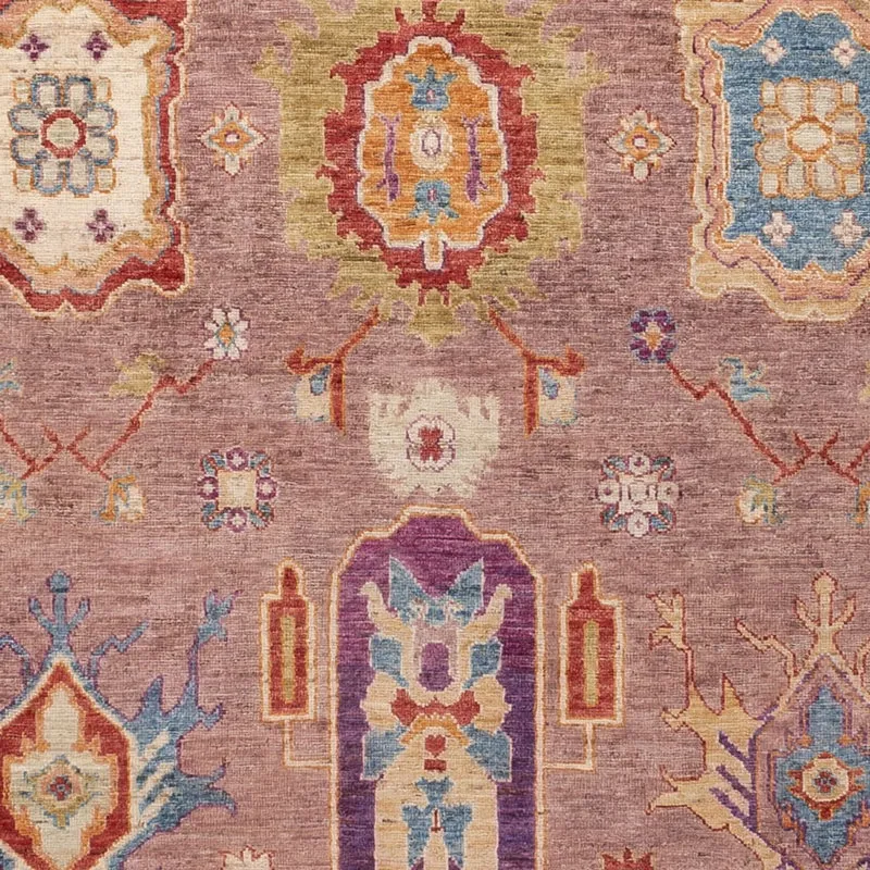 Ziegler Teppich - Usak - 199 x 288 cm - hellrot