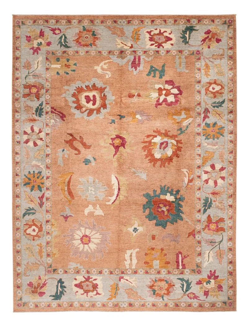 Usak Teppich 302x390cm - Orientteppich - orange