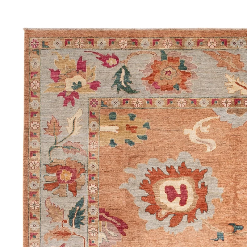 Usak Teppich 302x390cm - Orientteppich - orange