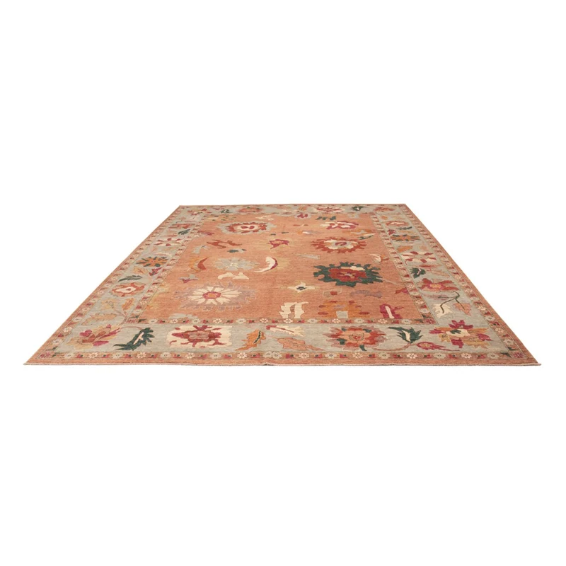 Usak Teppich 302x390cm - Orientteppich - orange