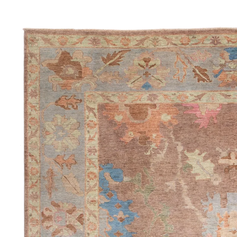 Ziegler Teppich - Usak - 315 x 410 cm - dunkelbeige