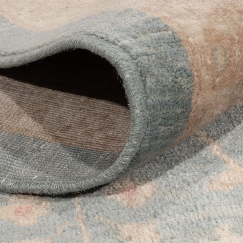 Ziegler Teppich 298x297cm - Orientteppich - hellblau