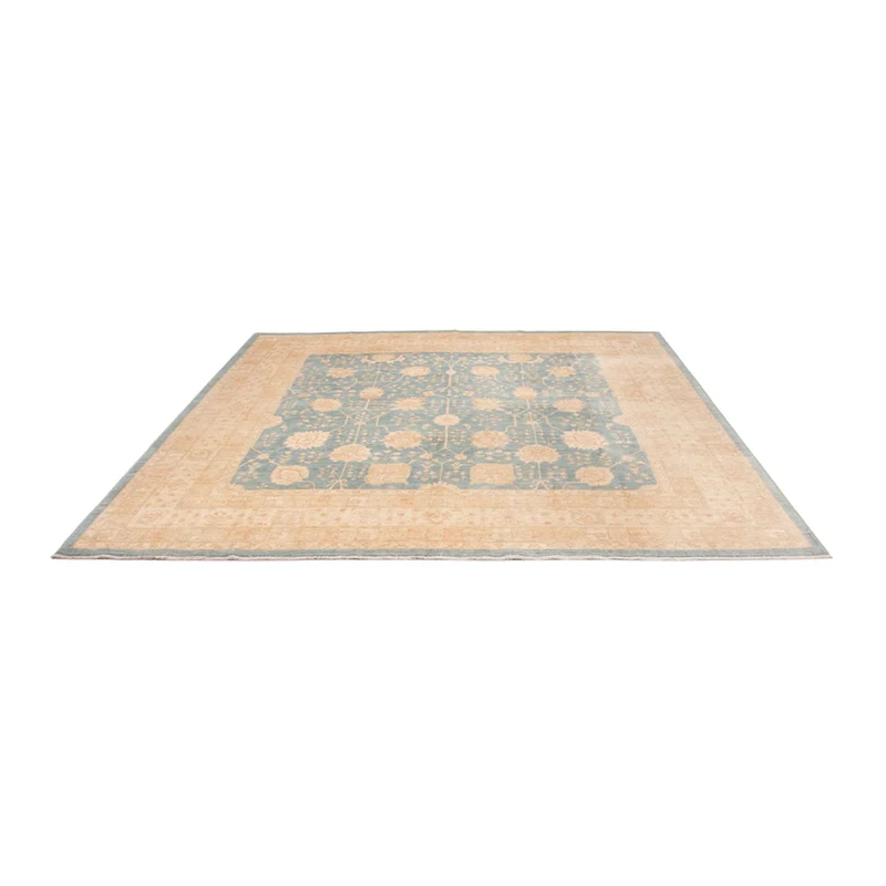 Ziegler Teppich 298x297cm - Orientteppich - hellblau