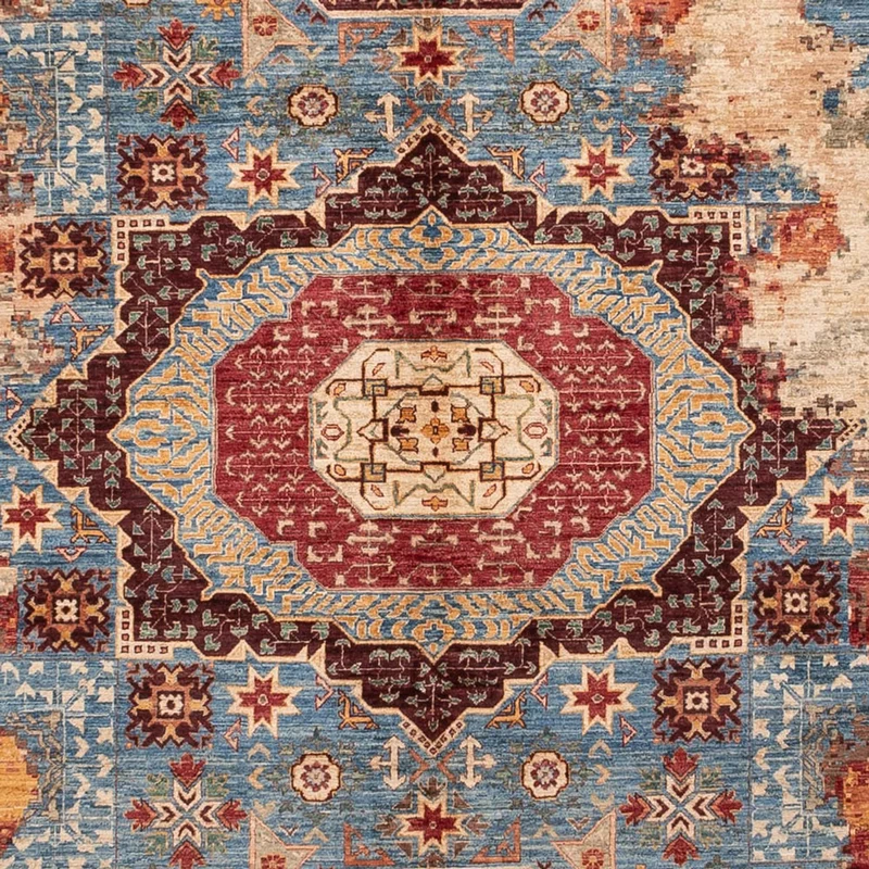 Designer Teppich 294x386cm - mehrfarbig