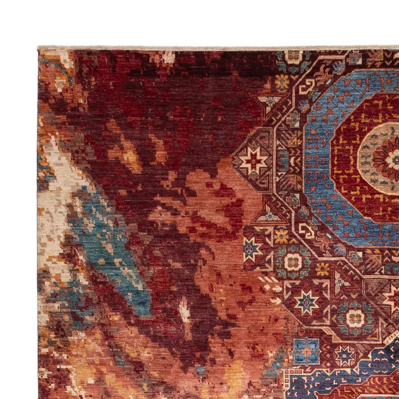 Designer Teppich 294x393cm - mehrfarbig