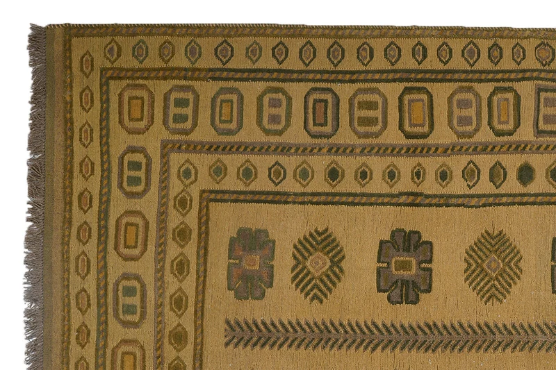 Kelim Belutch · Handgewebt – Beige, 172x172 cm