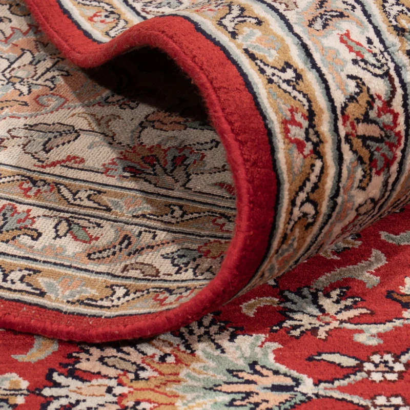 Kaschmir Seide Teppich 244x327cm - Orientteppich - rot
