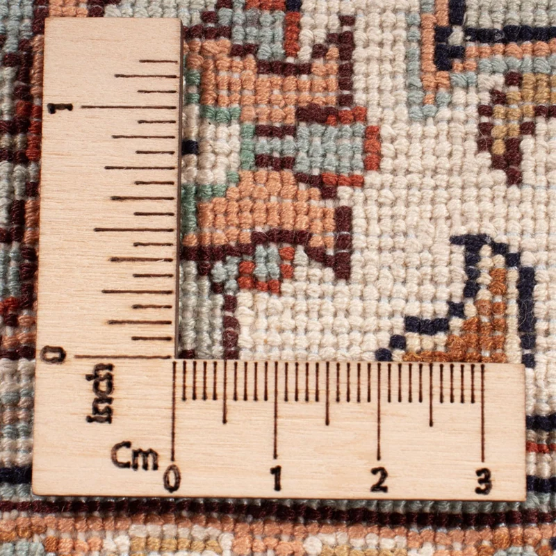 Seidenteppich - Kaschmir Seide - 247 x 349 cm - beige