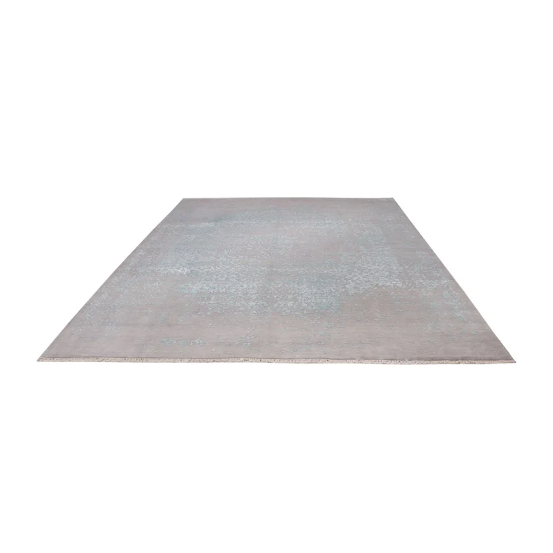 Designer Teppich 275x367cm - hellblau