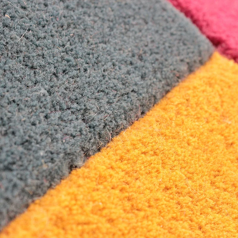Abstrakt Teppich - Stracto Collage Bunt