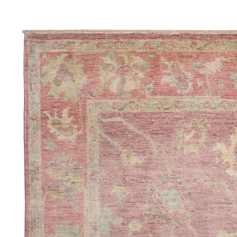 Usak Teppich 204x300cm - Orientteppich - hellrot