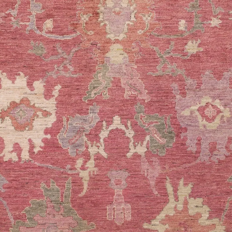 Ziegler Teppich - Usak - 198 x 301 cm - hellrot