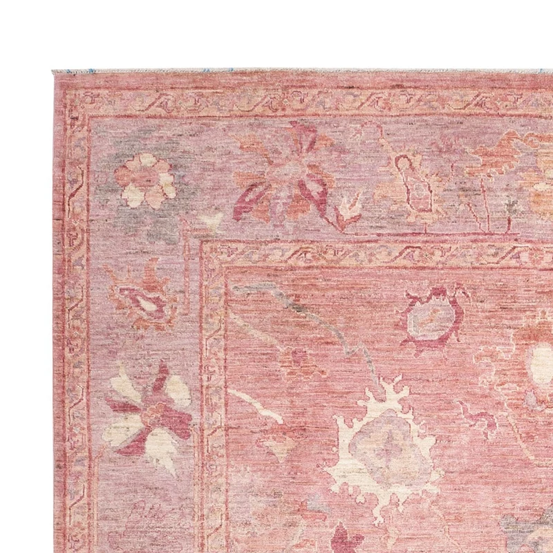 Usak Teppich 202x288cm - Orientteppich - hellrot